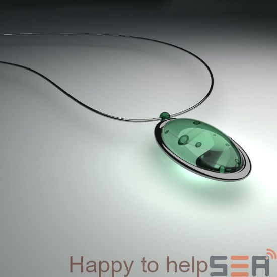 Picture of Elegant Gemstone Necklace (rental)